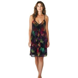 NWT Gap Size L Multi-Color Sleeveless Dress